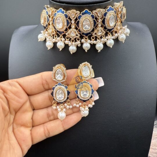 Pearl Kundan Choker